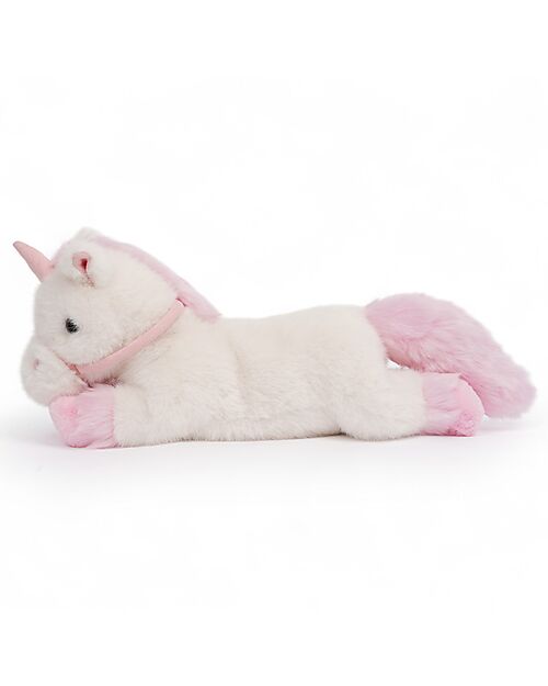 One Love Plush Spirit the Unicorn Weighted Plush Toy - the Plush that Hugs You - 40 x 13 x 15 cm - 100% Recycled Materials Soft Toys