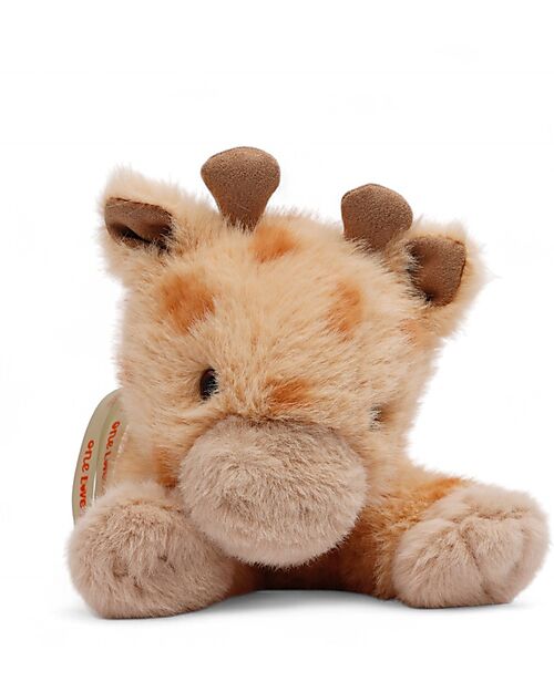 One Love Plush Willow the Giraffe Plush Toy - the Plush that Hugs You - 34 x 12 x 15 cm - 100% Recycled Materials Soft Toys