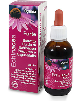 Optima Naturals Echinacea Fluid Extract - 50 ml - Food Supplement Natural Remedies