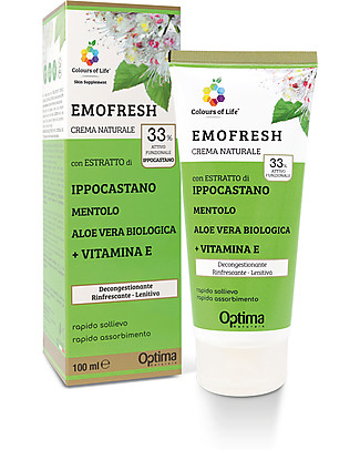 Optima Naturals Natural Eudermic Cream Emofresh, 100 ml - for Redness Body Lotions And Oils