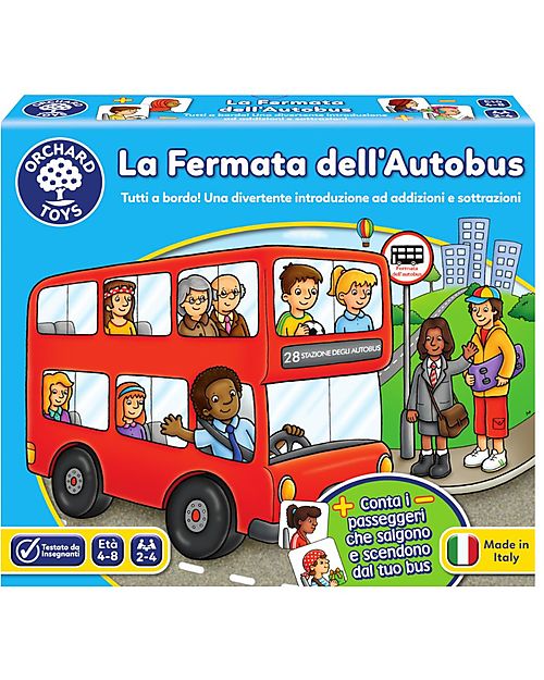 Orchard Toys Bus Stop Board Game - Everyone on board! Board Games