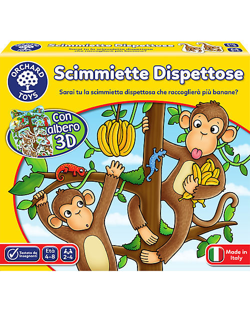 Orchard Toys Cheeky Monkeys Game -
A fun game of chance for all the family! Board Games