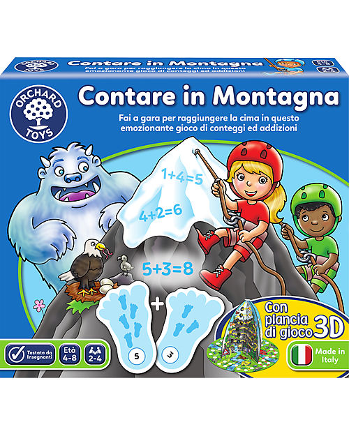Orchard Toys Counting Mountain Game
- Be the first to reach the mountain top in this exciting counting and addition game! Board Games