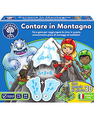Orchard Toys Counting Mountain Game
- Be the first to reach the mountain top in this exciting counting and addition game! Board Games