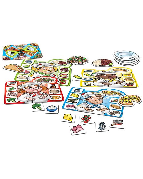 Orchard Toys Crazy Chef Game - Help the crazy chefs make a meal in this tasty matching game! Board Games