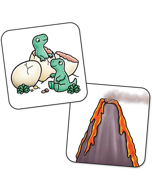 Orchard Toys Dinosaur Lotto Game - A colourful, dinosaur themed matching and memory game! Board Games