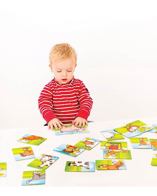 Orchard Toys Farmyard Headsand Tails Game - A fun first matching activity that develops into a game as children grow in confidence and ability! Board Games