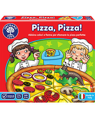 Orchard Toys Pizza Pizza Board Game! - Make a perfect pizza but beware of insects! Board Games