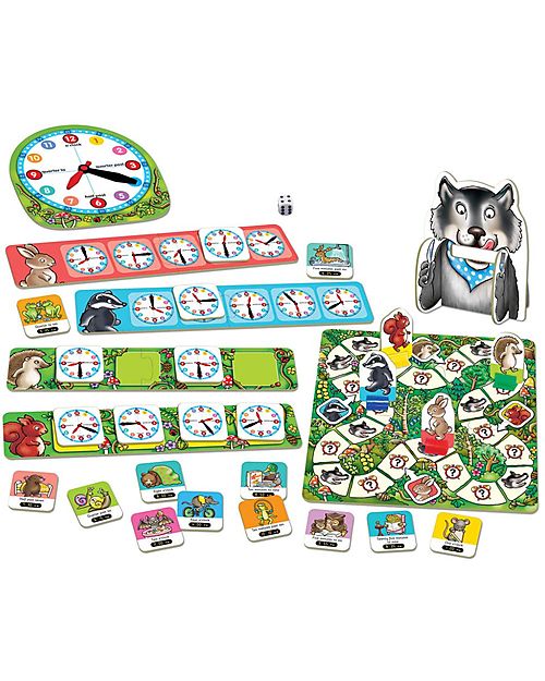 Orchard Toys What's the Time Mr Wolf Game Develop time telling skills! unisex (bambini)