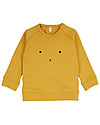 Organic Zoo Bunny Sweatshirt, Mustard  - 100% Organic Cotton Sweatshirts