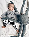 Organic Zoo Chocolate Bodysuit, Grey - Organic Cotton and Quality! Long Sleeves Bodies