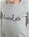 Organic Zoo Chocolate Sweatshirt, Grey - 100% Organic Cotton Sweatshirts