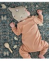 Organic Zoo Flower Pixie Bonnet, Natural - 100% Organic Cotton Winter Hats