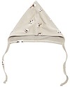 Organic Zoo Flower Pixie Bonnet, Natural - 100% Organic Cotton Winter Hats