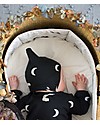 Organic Zoo Midnight Pixie Bonnet, Graphite - 100% Organic Cotton Winter Hats