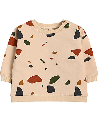 Organic Zoo Terrazzo Sweatshirt - Multicolor - 100% Organic Cotton Sweatshirts