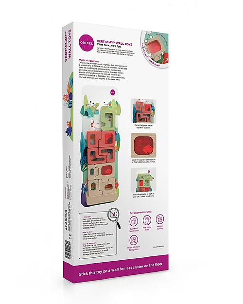 Oribel Vertiplay Wall Toy - Mystical Acquarium Creative Toys