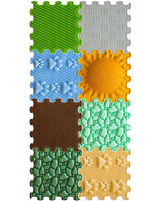 Ortoto Set of 8 Sensory Mats - Marco Polo - Enjoy the Benefits of Reflexology! Puzzle Mats