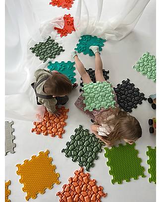 Ortoto Set of 8 Sensory Mats - Nature Gifts - Enjoy the Benefits of Reflexology! Puzzle Mats