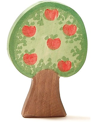 Ostheimer Apple Tree, Hand-crafted, Sustainable Wood - 12 cm (H) Wooden Blocks & Construction Sets
