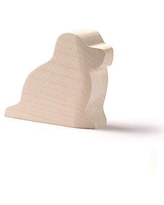 Ostheimer Creative Set Animals - Includes 5 wooden animals + colours and accessories Wooden Toy Tools