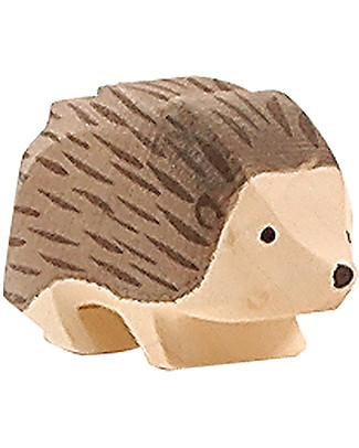 Ostheimer Hedgehog Hand-crafted, Sustainable Wood - 4 cm (H) Wooden Blocks & Construction Sets
