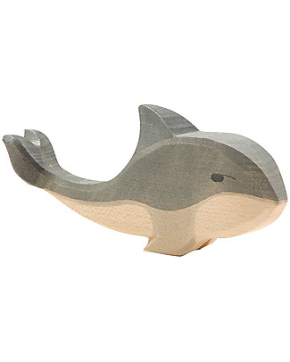 Ostheimer Whale, Hand-crafted, Sustainable Wood - 8 cm (H) Wooden Blocks & Construction Sets