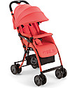 Pali Tre.9 Extra-Light Stroller, Candy Red - Reclining, 3.9 kg only! Lights Strollers