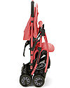 Pali Tre.9 Extra-Light Stroller, Candy Red - Reclining, 3.9 kg only! Lights Strollers