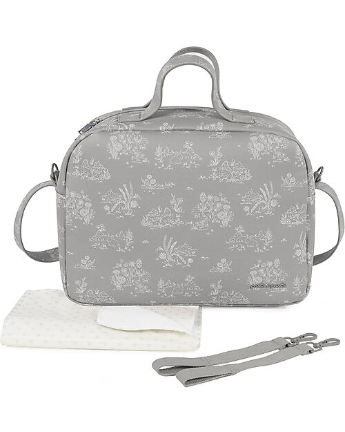 Pasito a Pasito Changing Bag - Toile De Jouy - Forest - 40x30 Diaper Changing Bags