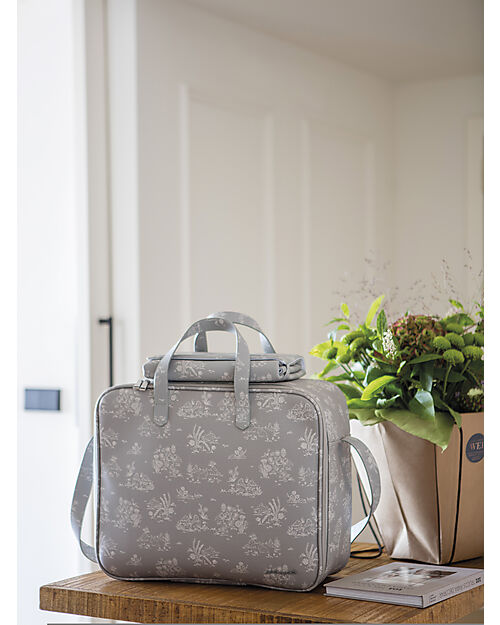 Pasito a Pasito Changing Bag - Toile De Jouy - Forest - 40x30 Diaper Changing Bags