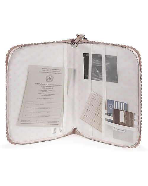 Pasito a Pasito Document Holder Icon - Rose Travel Bags