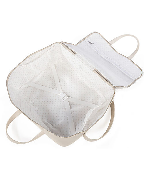 Pasito a Pasito Hospital Bag Icon - Cream - 44x36x16 cm Travel Bags
