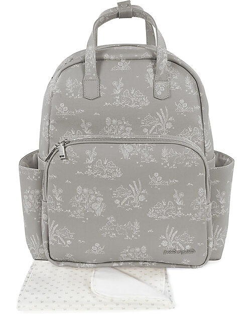Pasito a Pasito Rucksack Bagpack - Toile De Jouy - Forest - 40x42 Changing Backpack