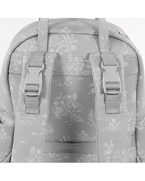 Pasito a Pasito Rucksack Bagpack - Toile De Jouy - Forest - 40x42 Changing Backpack