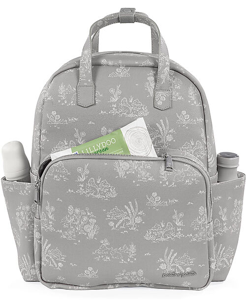 Pasito a Pasito Rucksack Bagpack - Toile De Jouy - Forest - 40x42 Changing Backpack