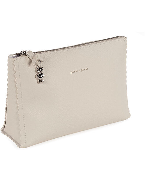 Pasito a Pasito Toilet Case Icon - Cream - 21x18x8 cm Makeup Bags and Pouches