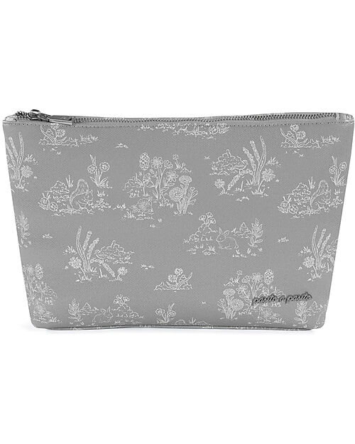 Pasito a Pasito Toilet Case - Toile De Jouy - Forest - 21x18 Makeup Bags and Pouches