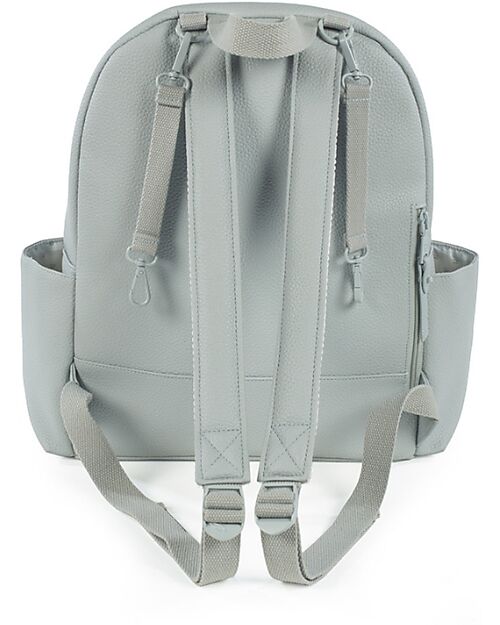 Pasito a Pasito Yummi Stroller Backpack with Changing Mat - Green - Faux Leather Changing Backpack