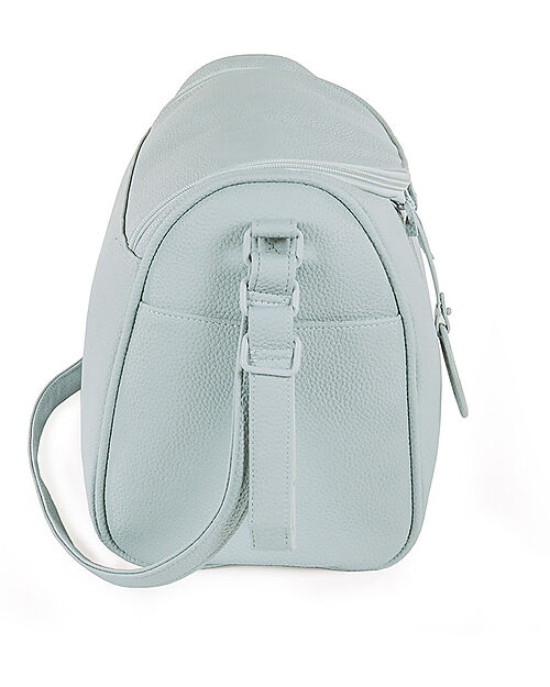 Pasito a Pasito Yummi Stroller Bag with Changing Mat - Green - Faux Leather Diaper Changing Bags