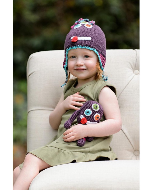 Pebble Chubby Monster Rattle - Silly Rattles