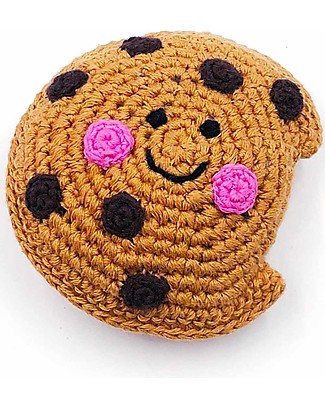 Pebble Friendly Cookie Rattle - ChocolateWith - Handmade! Puppets