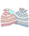 Pebble Organic Pink Striped Hat - Fair Trade Winter Hats