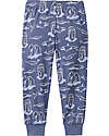 People Wear Organic Bears' Long Pajamas - Blue - Cotton GOTS Pyjamas