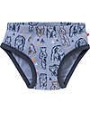 People Wear Organic Boys 2-Pack Briefs - Blue Mix Grizzly - Organic Cotton GOTS Briefs