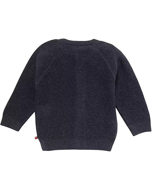 People Wear Organic Cardigan - Anthracite - 100% Cotton - GOTS Certification Jackets