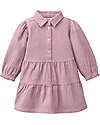 People Wear Organic Corduroy Dress - Pink - 100% Organic Cotton - GOTS Certification Dresses_