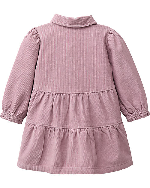 People Wear Organic Corduroy Dress - Pink - 100% Organic Cotton - GOTS Certification Dresses_