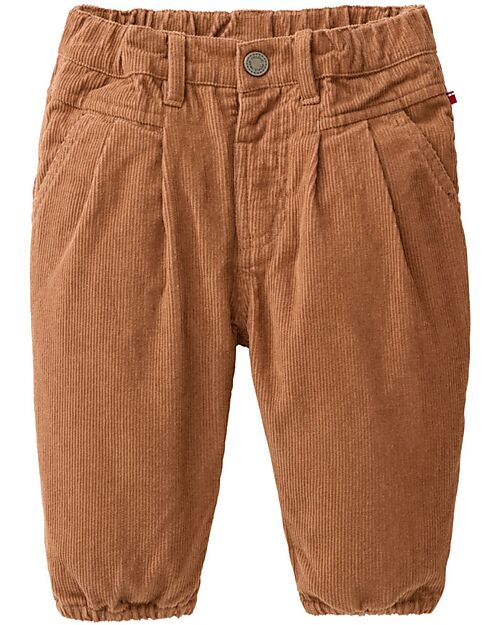People Wear Organic Corduroy Trousers - Brown - GOTS Cotton Trousers
