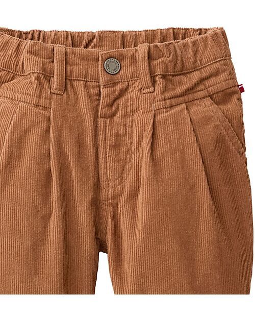 People Wear Organic Corduroy Trousers - Brown - GOTS Cotton Trousers